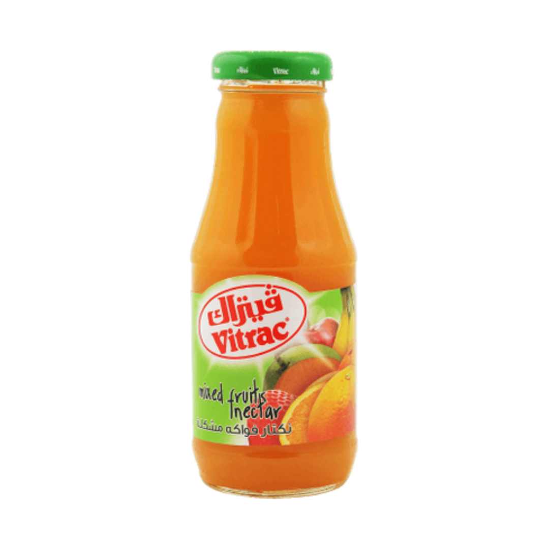 VITRAC MIXED FRUIT NECTAR GLASS JUICE 250ML