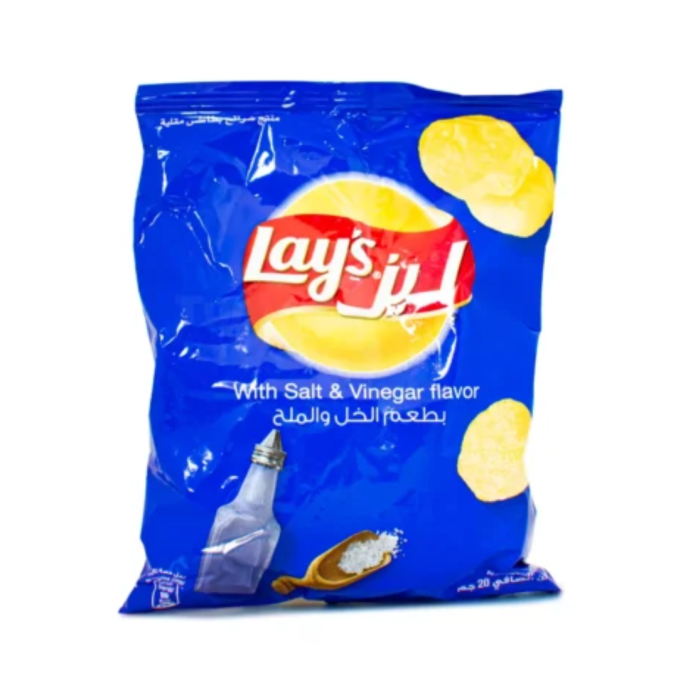 LAYS CHIPS SALT N VINEAGER 97G
