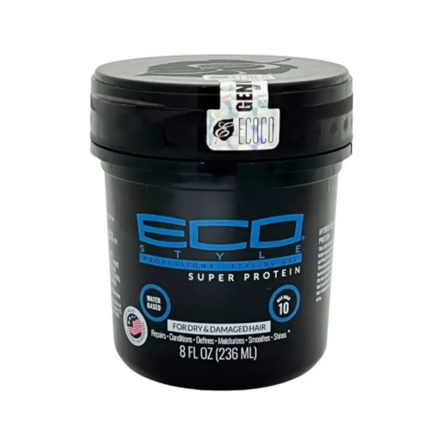 ECO PROFESSIONAL STYLING GEL, SUPER PROTEIN 236ML