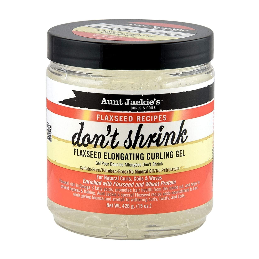 AUNT JACKIES DONT SHRINK FLAXSEED ELONGATING HAIR CURLING GEL