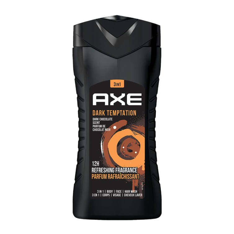 AXE DARK TEMPTATION 3 IN 1 DARK CHOCOLATE