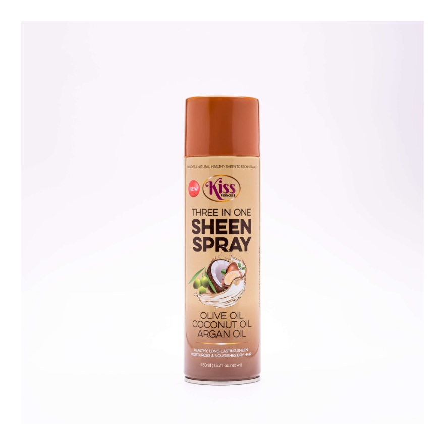 KISS PRINCES SHEEN SPRAY 3 IN 1 450ML