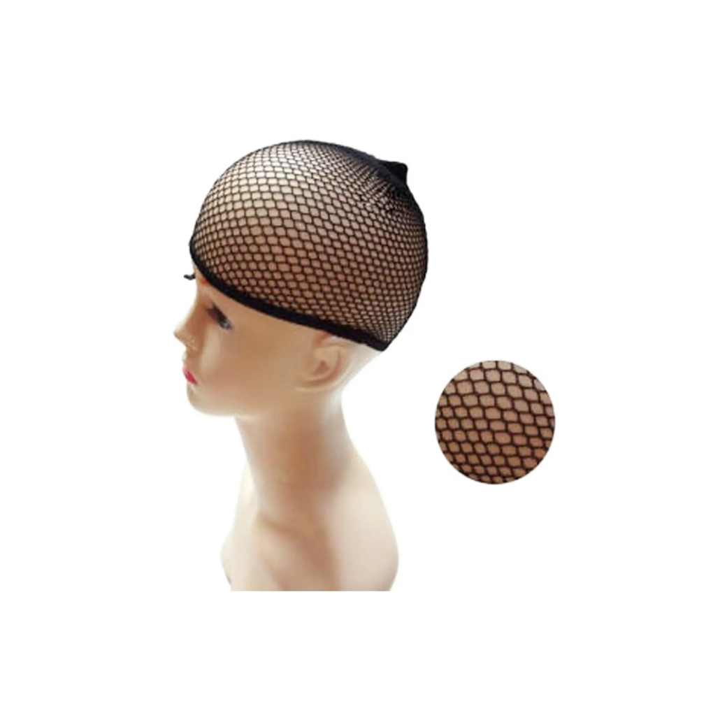 BLACK MESH WEAVING CAP