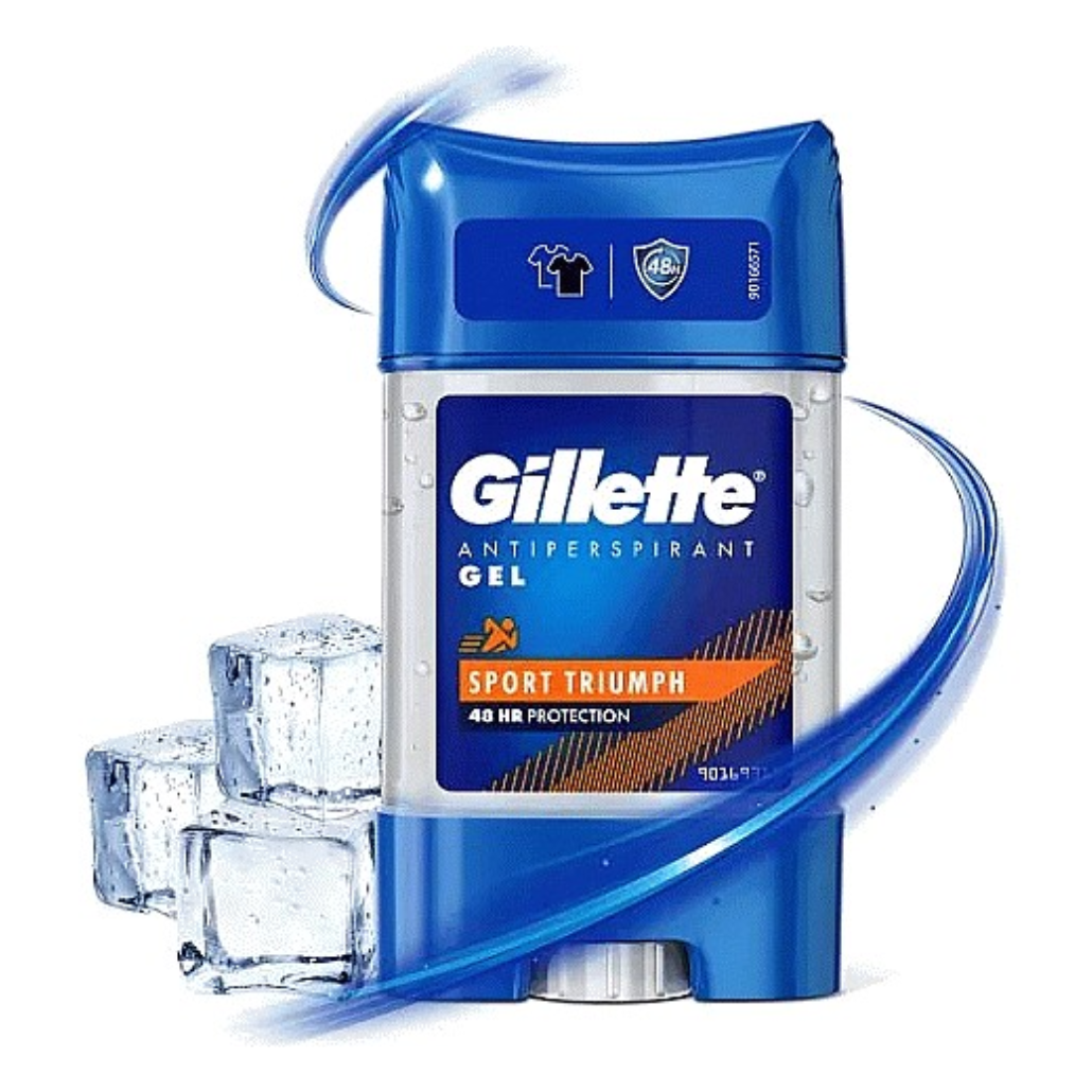GILLETTE ANTIPERSPIRANT GEL SPORT TRIUMPH