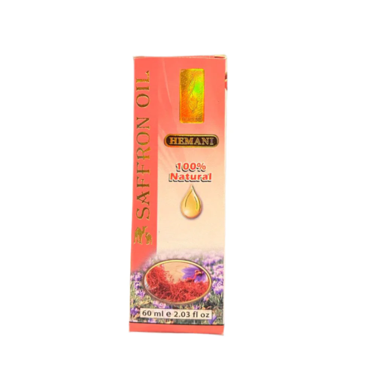 HEMANI 100% NATURAL SAFFRON OIL 60ML