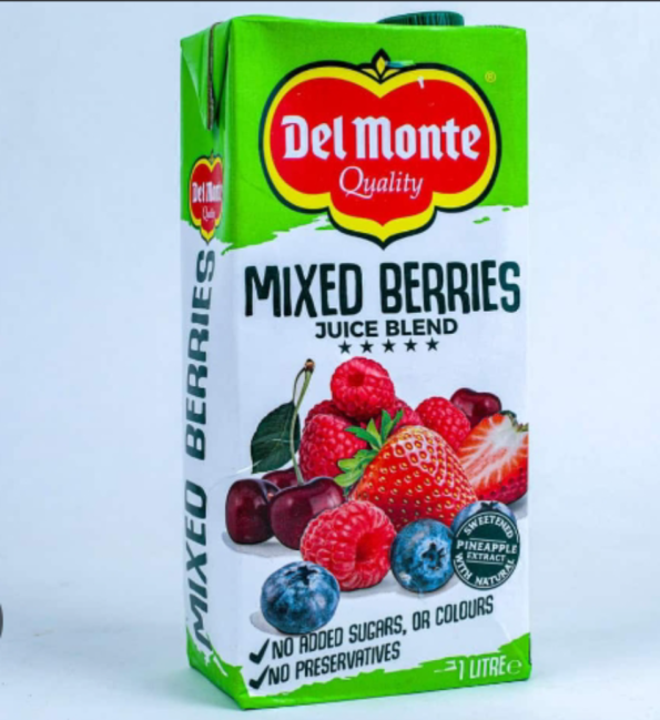 Del Monte Mixed Berries 1L