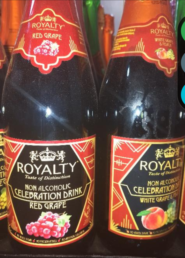 Royolty non alcoholic Red Grape 🍇