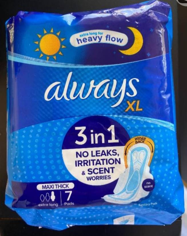 Always pads 7 pieces
