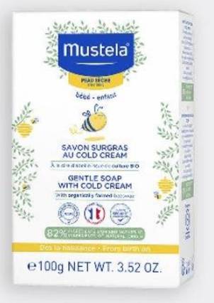 Mustela gentle soap with cold cream