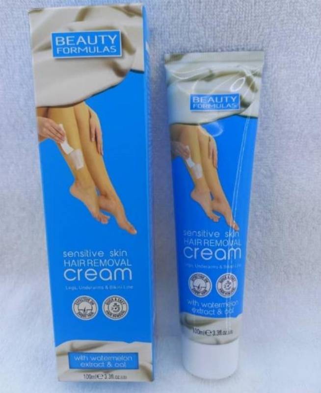 Beauty formula sensitive skin hair removal cream watermelon