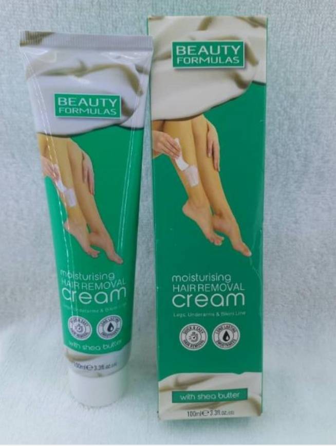Beauty formula normal skin hair removal cream rose flower