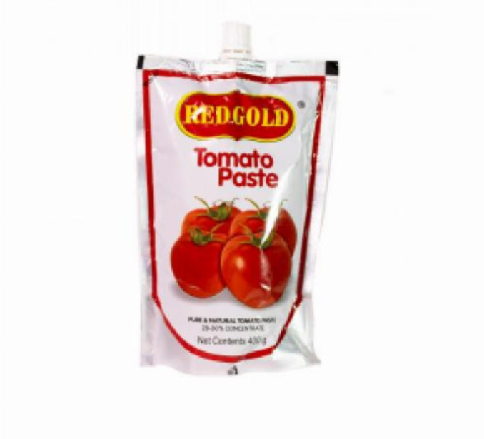 Red gold tomato paste