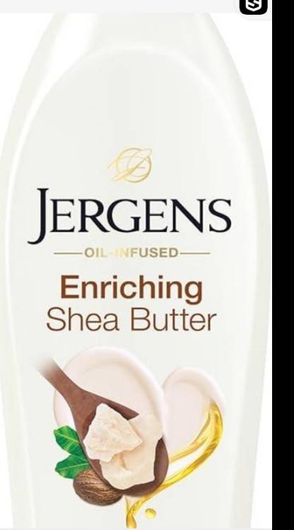 Jergens shea butter body lotion