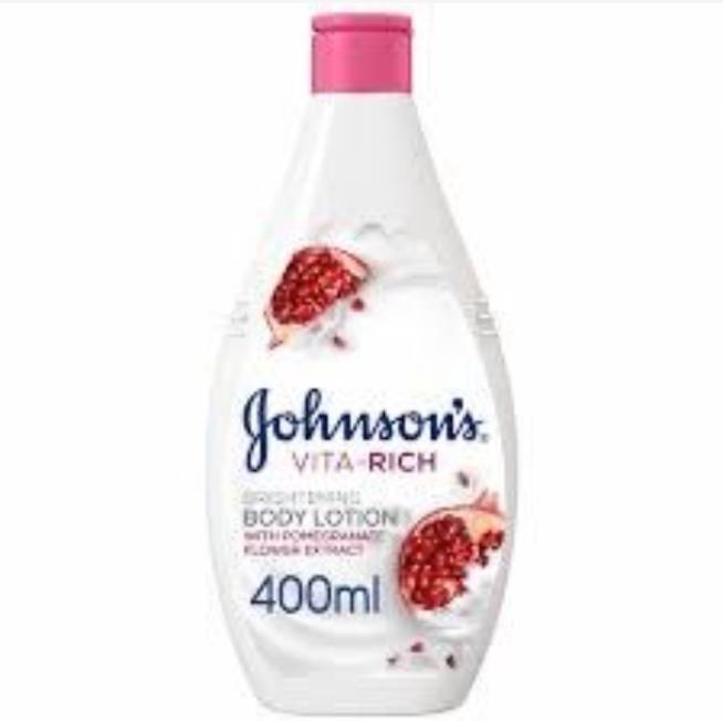 Johnson vita rich body lotion rasberry