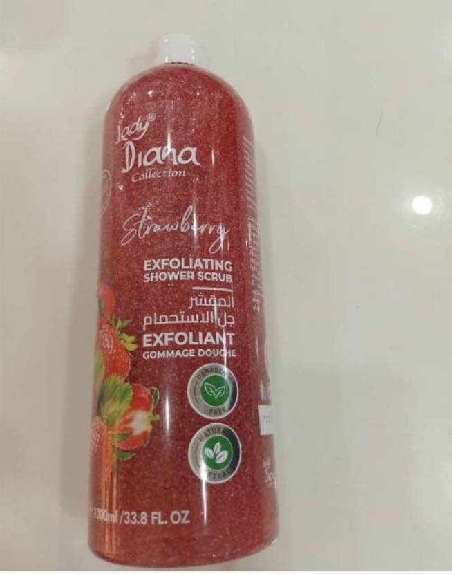 Lady Diana strawberry shower gel