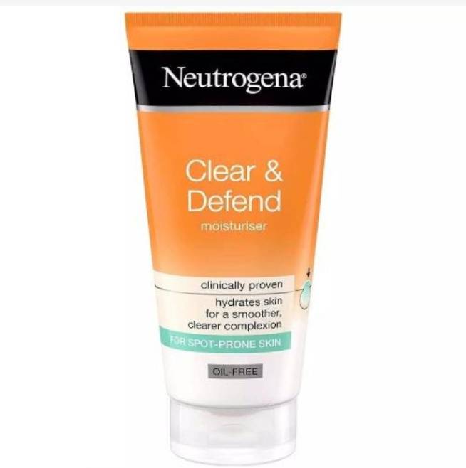 Neutrogena clear defend moisturizer