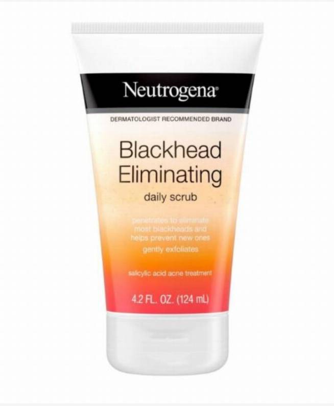 Neutrogena blackhead facial scrub