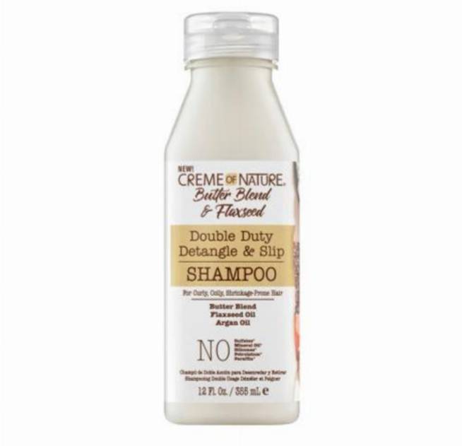 Creme of nature butter blend flaxseed shampoo