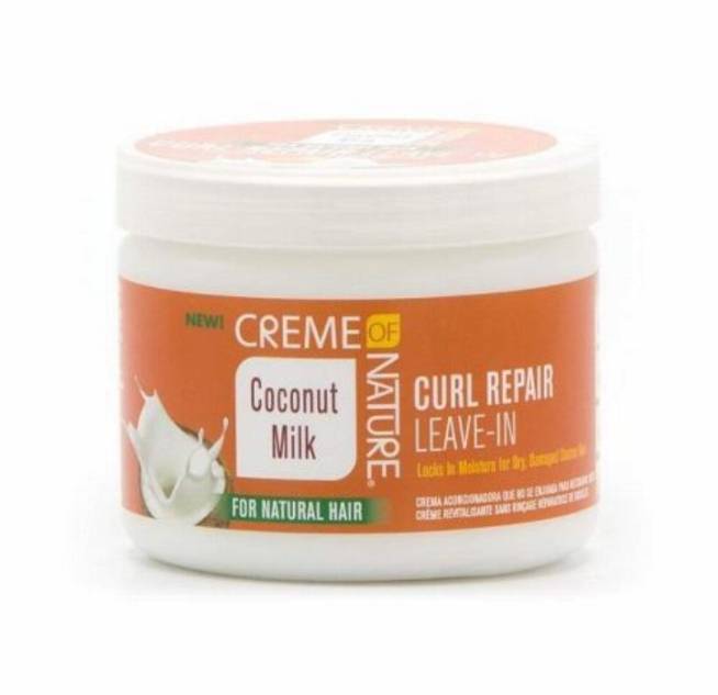 Creme of nature curly repair leave in