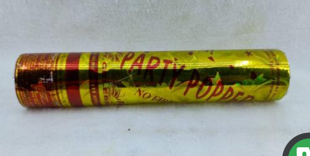 Party popper no fire work no
