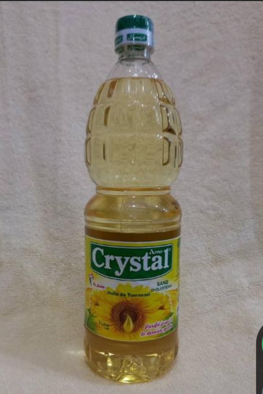 Crystal sunflower oil🌻
