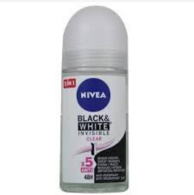 Nivea black and white invisible roll female DEO