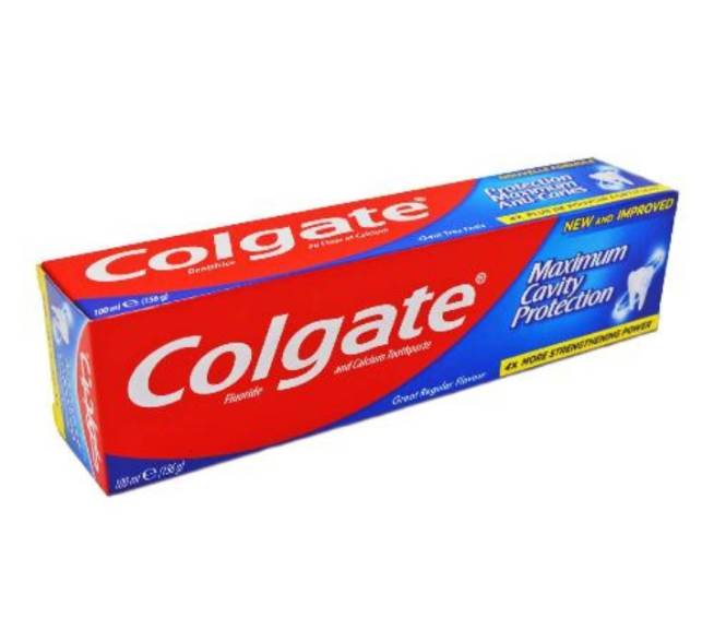 Colgate maximum cavity protection