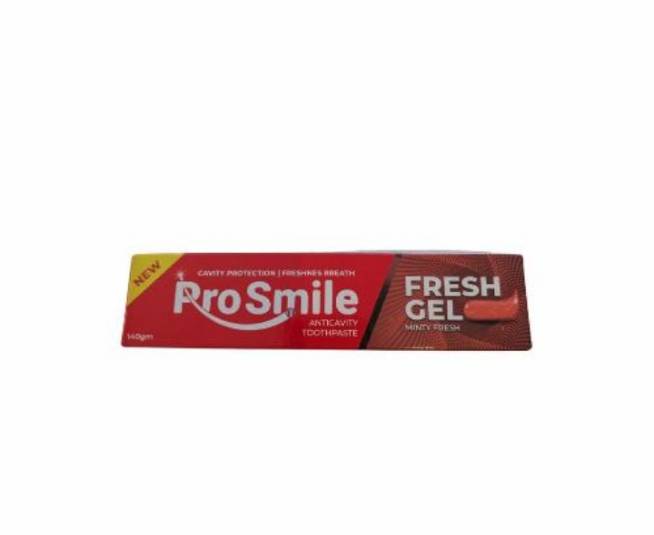 Prosmile red fresh gel toothpaste