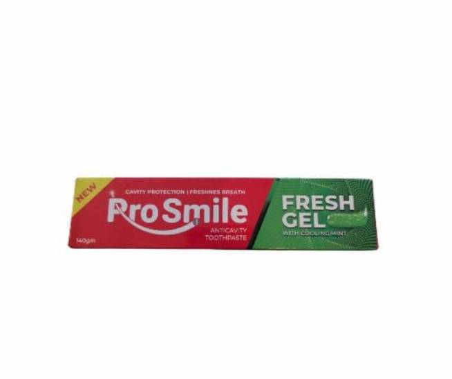 Prosmile green fresh gel toothpaste