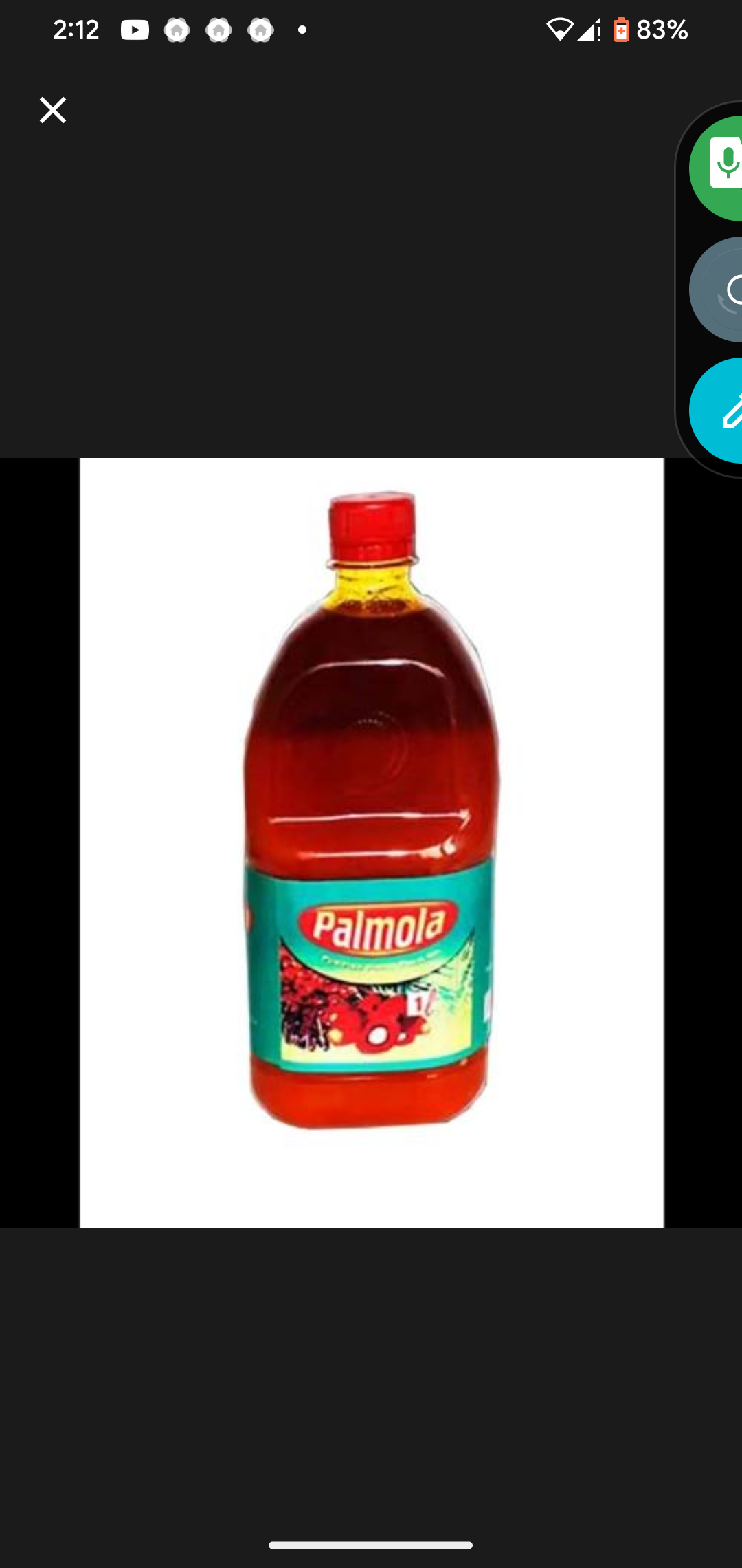Palmola oil 200ml