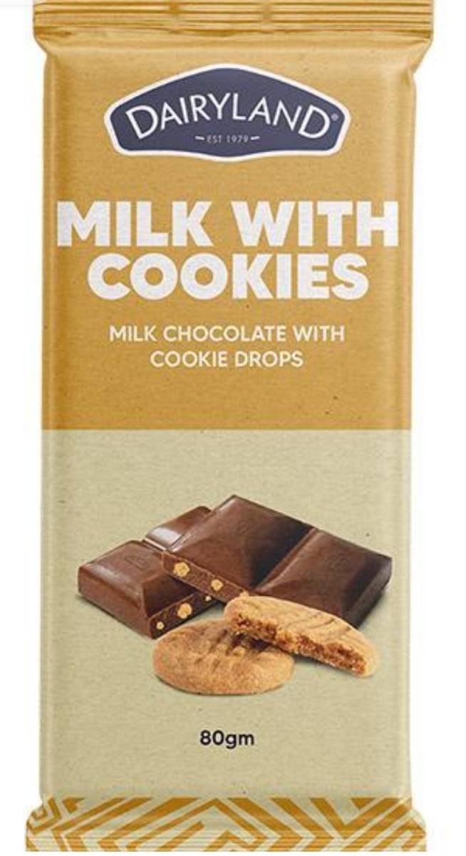 Dairy land real milk chocolate white