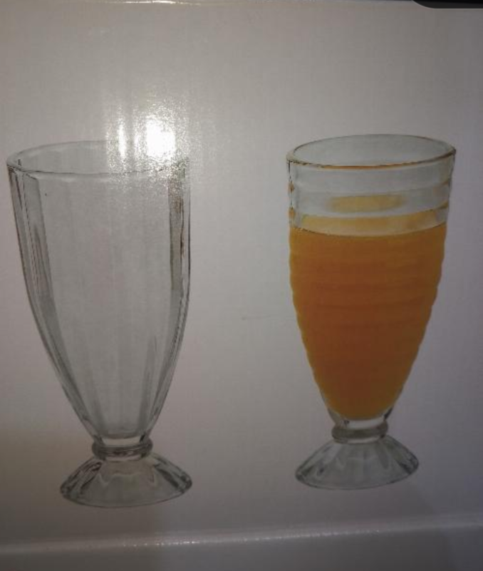 Juice glasses. 6pcs