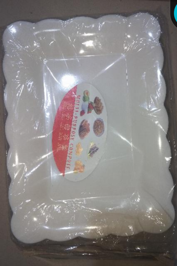 Plates(multi purpose composite) 6pcs