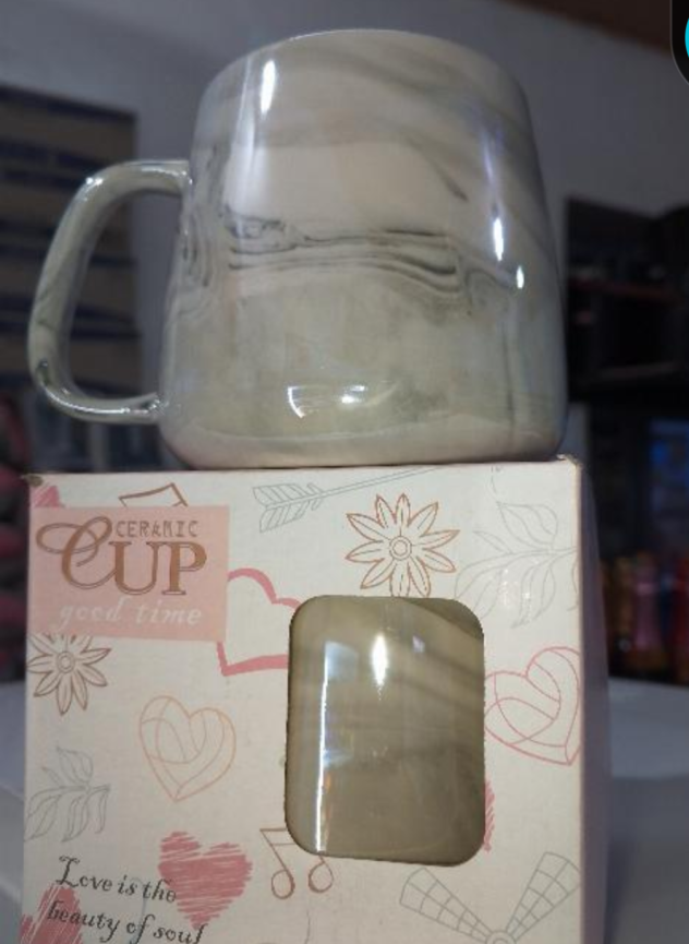 Ceramic Tea Cup (Mable 6pcs)