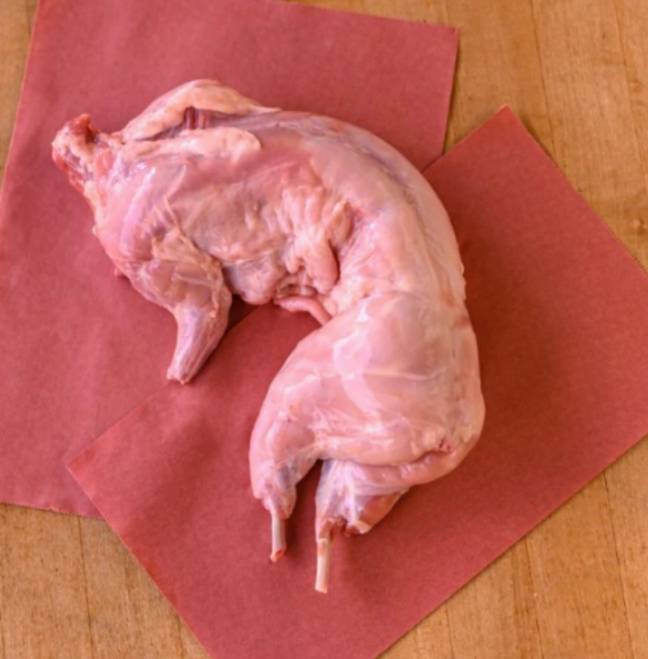 Fresh whole local rabbit