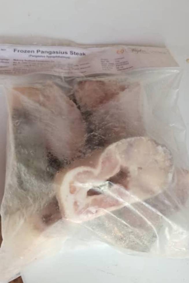 Frozen pangasiussteak 1kg