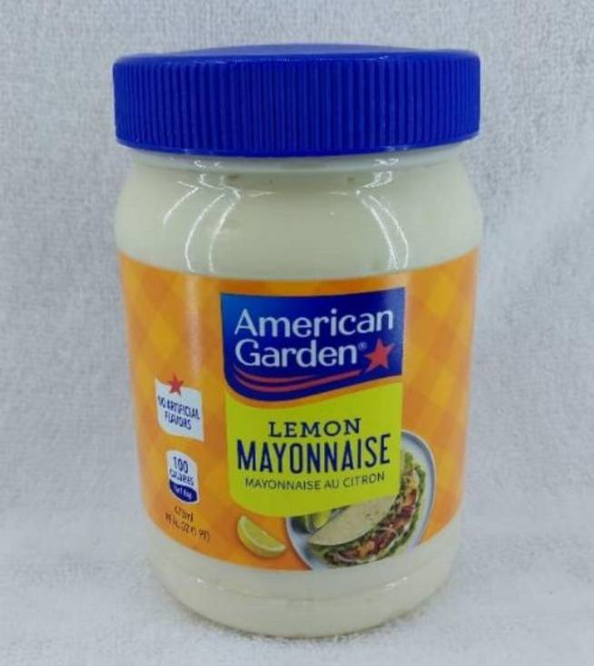 American garden lemon mayonnaise 473ml
