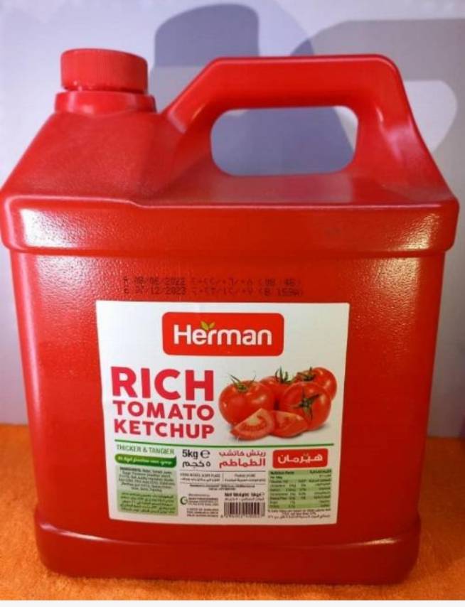 Herman rich tomato ketchup 5l