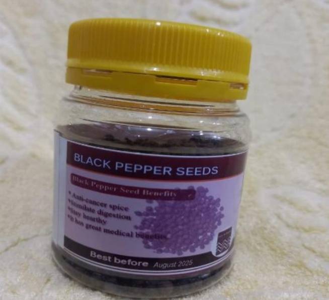 Bacom black pepper seeds 45gr