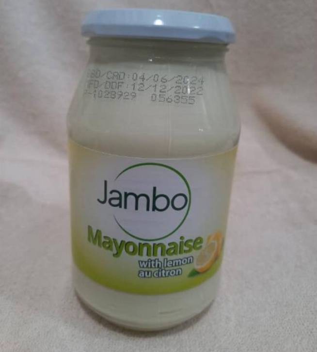 Jambo mayonnaise with lemon 500ml