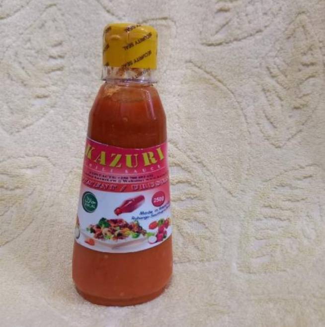 Kazuri chilli sauce 250gr