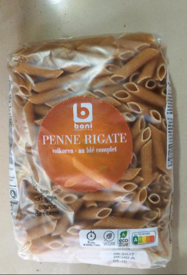 Penne rigate pasta