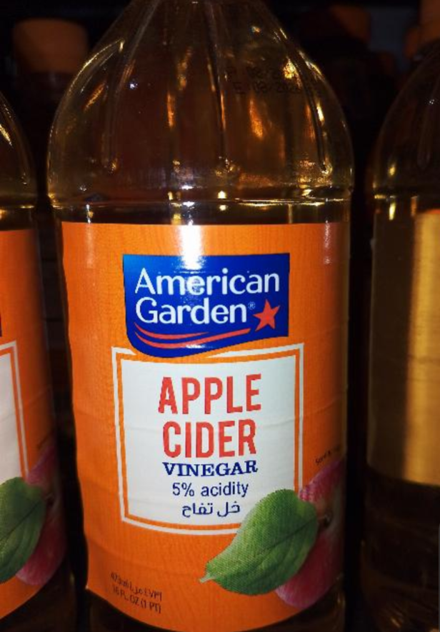 Apple cider vinegar