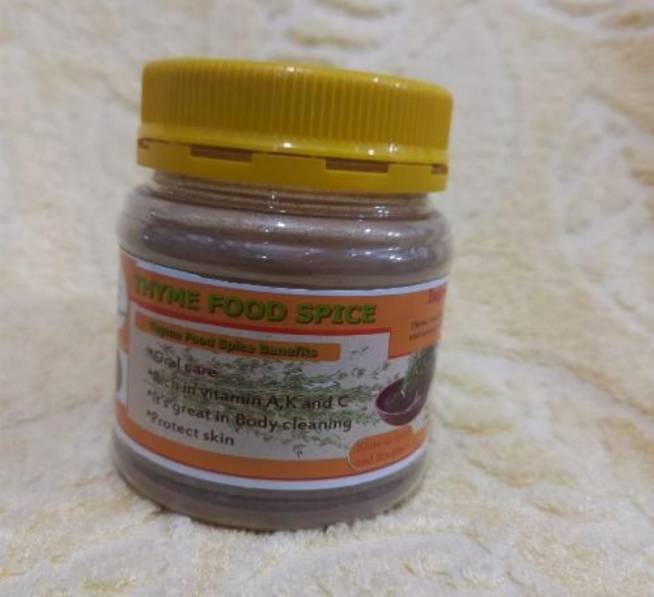 Bacom thyme food spice 20gr