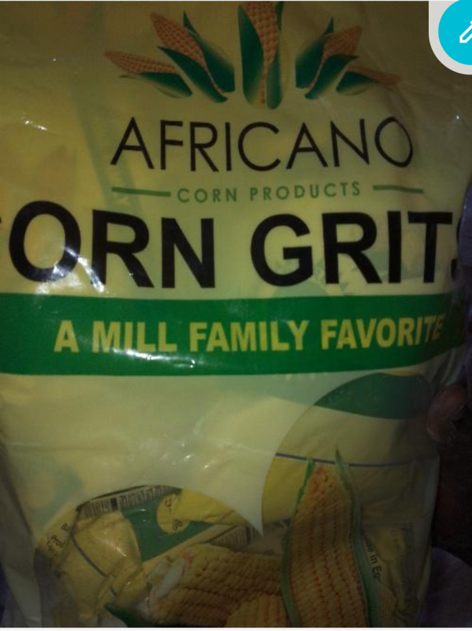 Corn grits Africano 4kg (8pcs*500g)