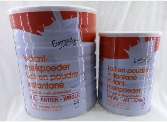 Everyday instant milk powder