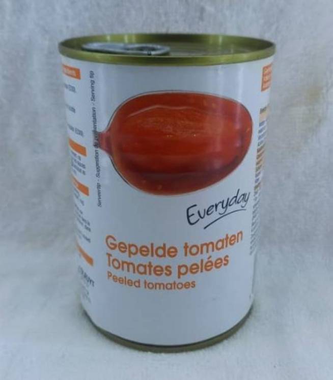 Everyday peeled tomatoes 400gr
