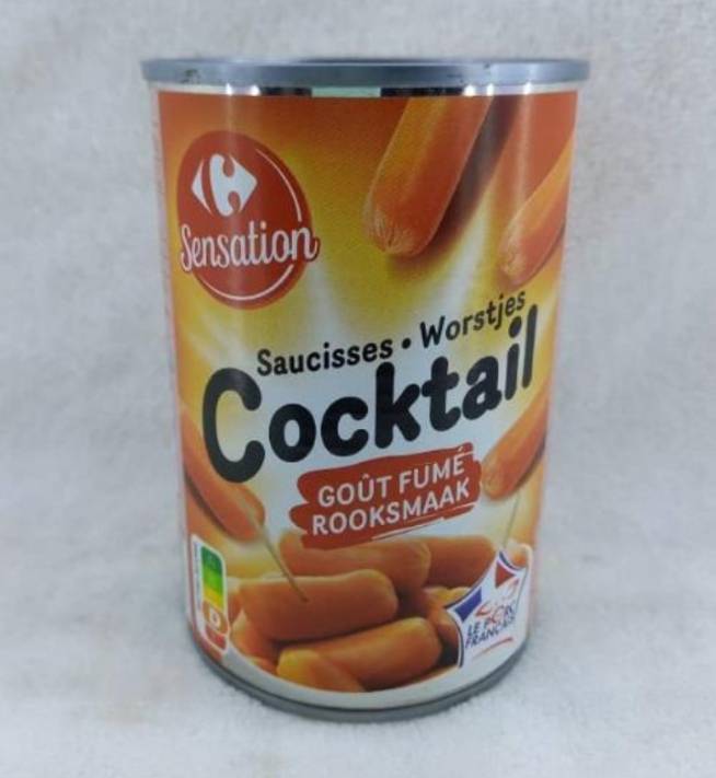 Carrefour sensation saucisso cocktail 200gr