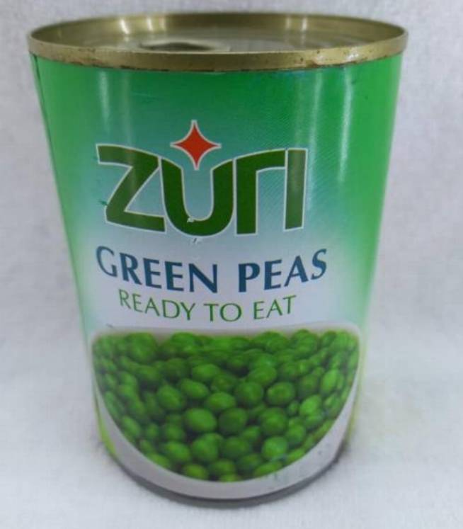 Zuri green peas ready to eat 400gr