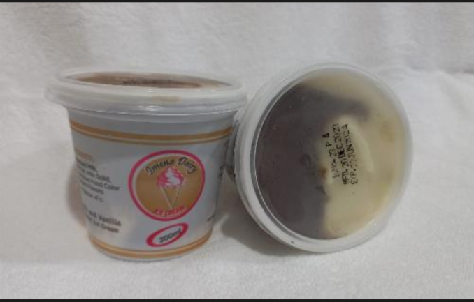 Imena chocolate vanilla Ice cream